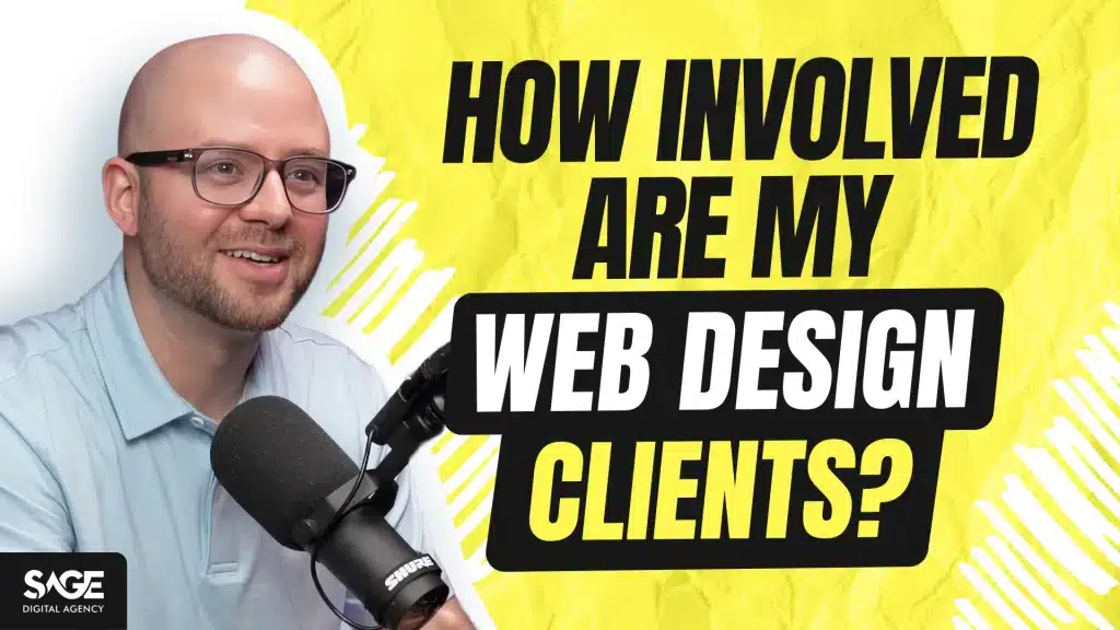 How involved are my web design clients 1