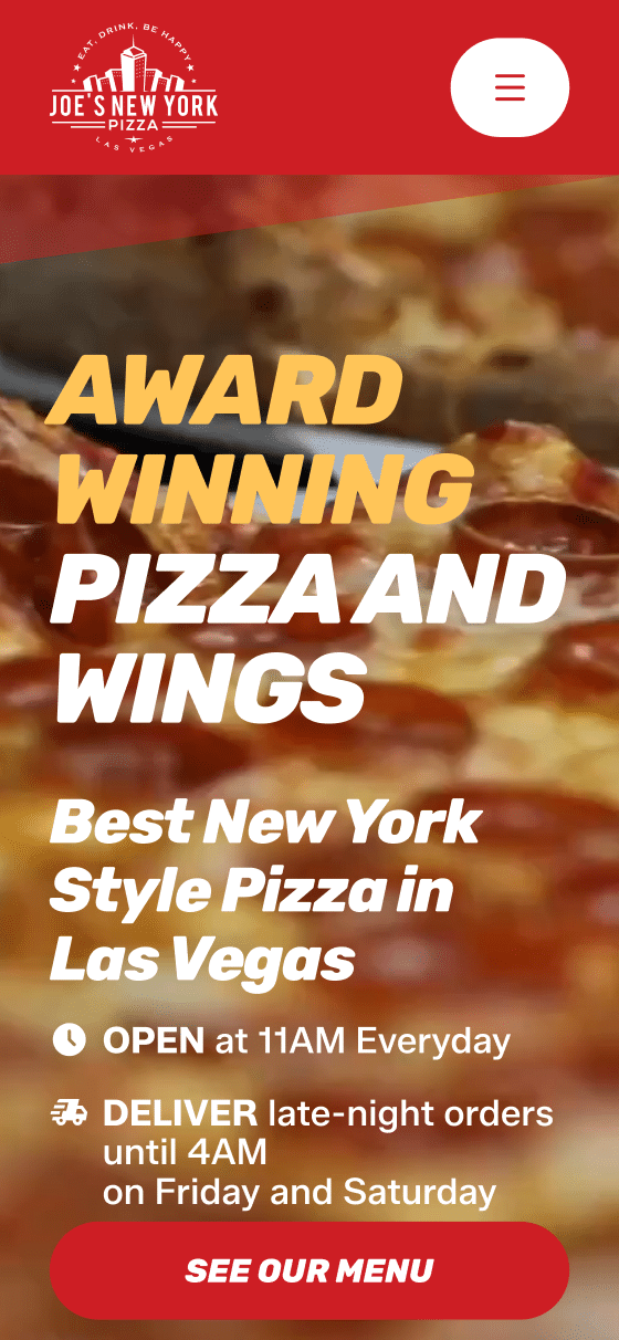 Joe's New York Pizza LV